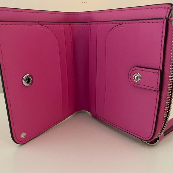 Kate spade hot pink wallet - Picture 3 of 5